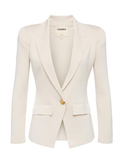 L'AGENCE Chamberlain Knit Blazer