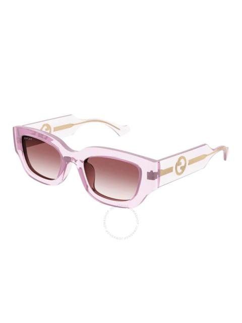 GUCCI Gucci Red Square Ladies Sunglasses GG1558SK 003 51