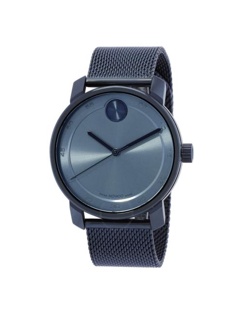 Other Designers Movado Bold Quartz Blue Dial Men's Watch 3600959