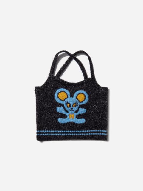 Hysteric Glamour Women's Mouse Jacquard Camisole Black