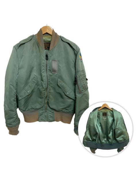 Other Designers Vintage - 🇺🇸 Vintage Alpha Industries Type L-2B Bomber Flight Jacket