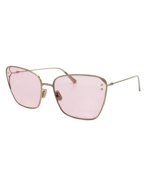 Dior Dior MISSDIOR B2U Pink Butterfly Ladies Sunglasses CD40095U 10Y 63