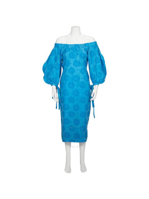 Rejina Pyo - Rejina Ladies Pyo Ellis Floral-print Bandeau Midi Dress, Brand Size 40 (US Size 6)