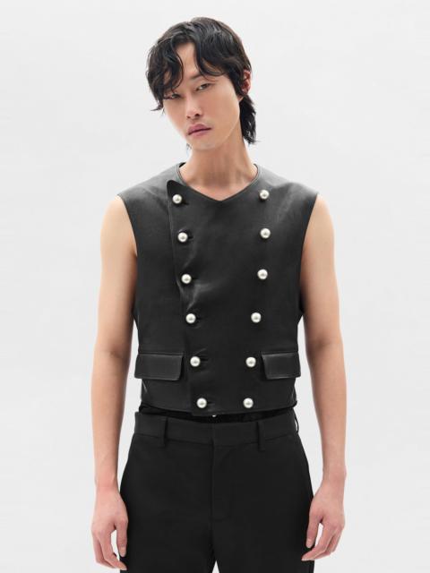 Ann Demeulemeester Dino Double Breasted Waistcoat