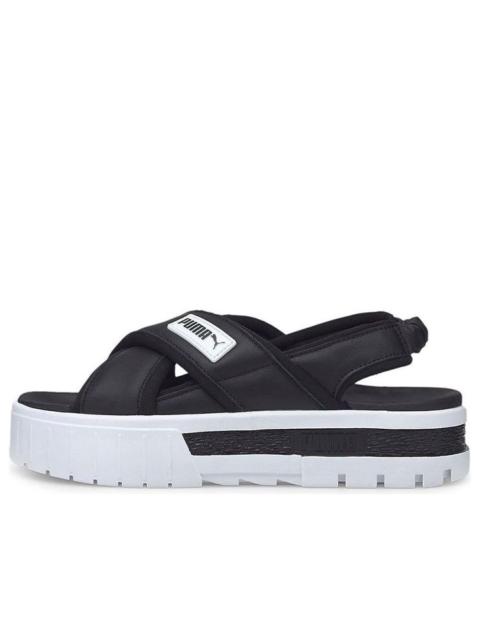 PUMA (WMNS) PUMA Mayze Sandal 'Black White' 384830-01