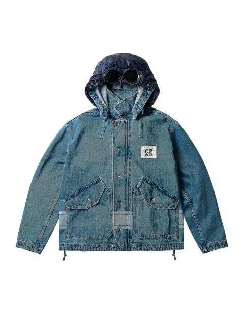 PALACE Palace x C.P. Company Denim 14 3/4oz Goggle Jacket 'Denim'