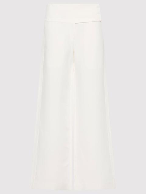 ST. AGNI Wide Waistband Pants - Salt