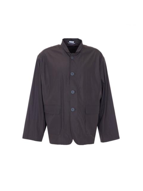 Thom Browne Thom Browne Men Light Memory Tech Packable Sportcoat With Logo
