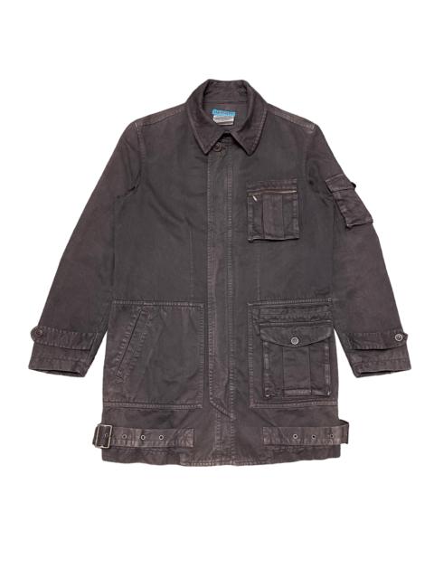 Other Designers Katharine Hamnett London - Vintage Hamnett Cargo Multi Pocket Long Jacket