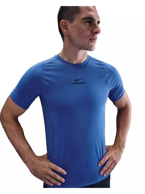 Nike Men's Pro Training Dri-FIT Short-Sleeve Top -Blue