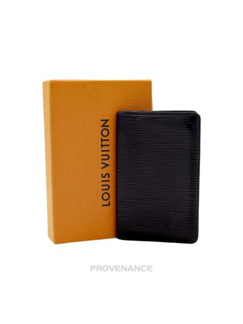 Louis Vuitton Louis Vuitton Pocket Organizer Wallet - Black Epi Leather