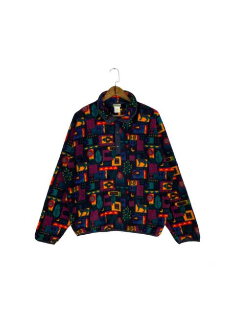 Other Designers Vintage LL Bean Fleece Native Motive Zipper Jacket