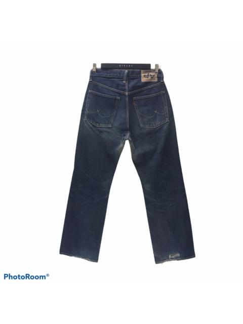 Other Designers 45rpm Distressed Denim Indigo Faded Made In Japan