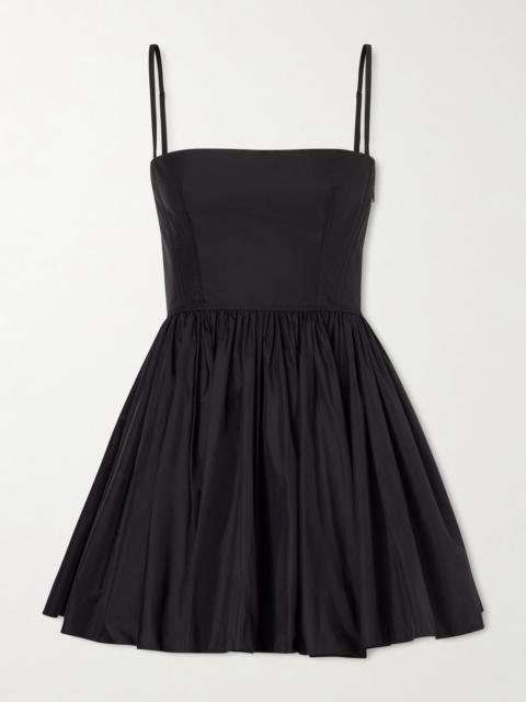 Alaïa Taffeta Bustier Mini Dress