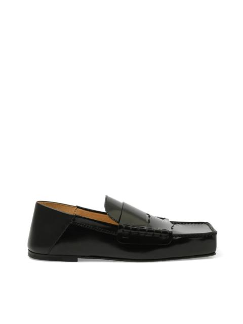 JACQUEMUS Les Moccasins Carre in Black