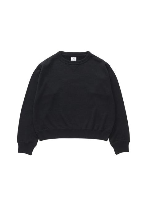 visvim CARREE SWEAT L/S (SUPERFINE) W BLACK