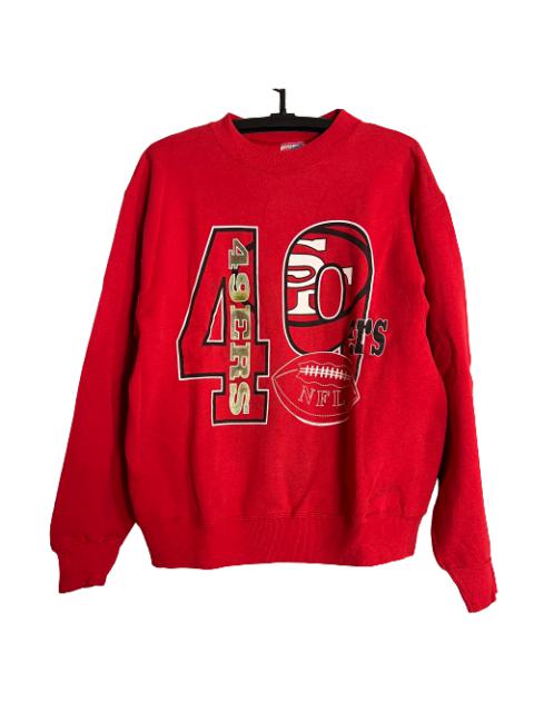Other Designers Vintage - 🔥RARE🔥Vintage San Francisco 49ers Team Sweatshirt 50/50