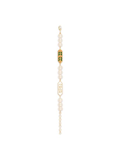 CASABLANCA Laurel Pearl Bracelet | Casablanca Paris