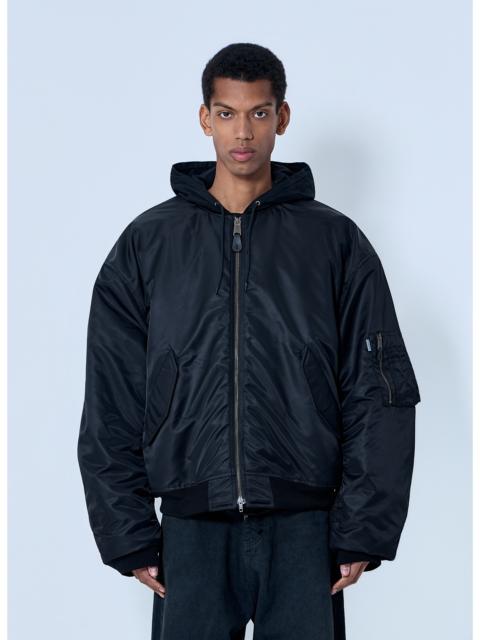 BALENCIAGA Balenciaga Men Hooded Bomber Jacket