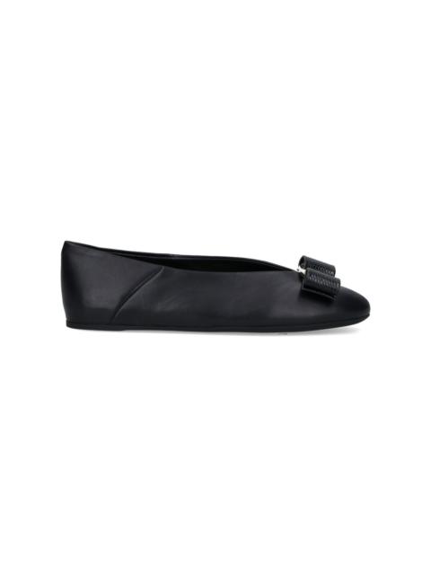FERRAGAMO "VANNA" BALLET FLATS