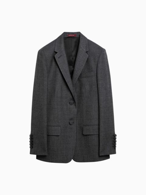Gucci Medium Grey Single-Breasted Jacket In Wool Women