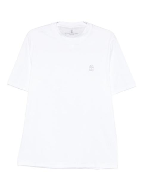 Brunello Cucinelli Brunello Cucinelli Men Logo Cotton T-Shirt