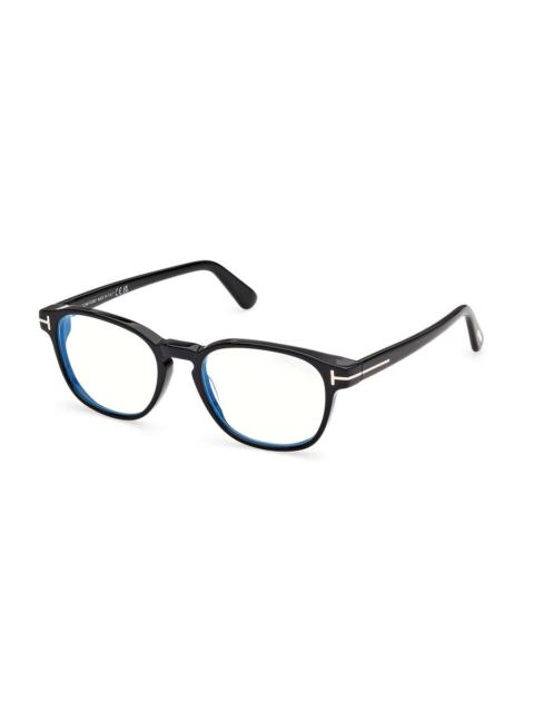 TOM FORD Tom Ford Blue Light Block Oval Men's Eyeglasses FT6169-B 001 51