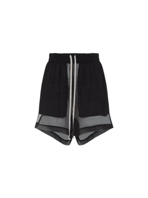 Rick Owens Silk Shorts Women