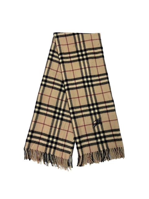 Burberry Burberry’s Nova Check Wool Muffler Scarf