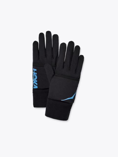 HOKA ColdSnap Fleece Gloves in Black