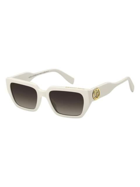 Marc Jacobs Marc Jacobs Brown Shaded Rectangular Ladies Sunglasses MARC 809/S 0SZJ/HA 54