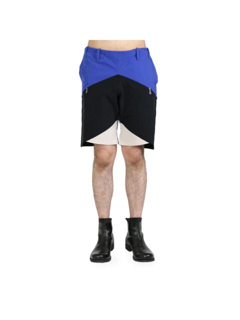 logo-print shorts