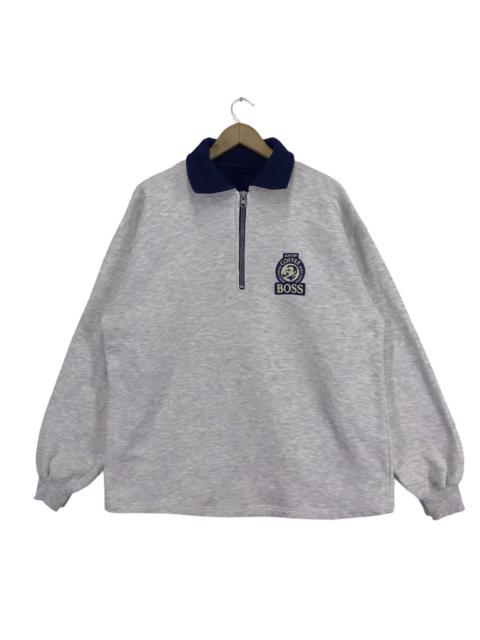 Other Designers Vintage - Vintage Suntory Coffee Boss Sweatshirt Half Zip