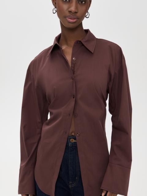SIMONMILLER Loch Poplin Button Up