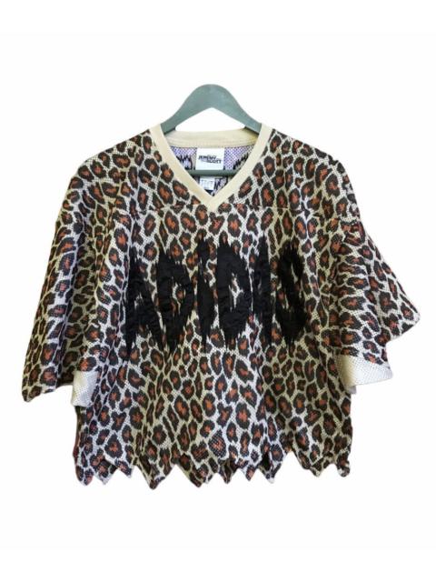 Adidas Jeremy Scott 27 Jagged Leopard Print Jersey