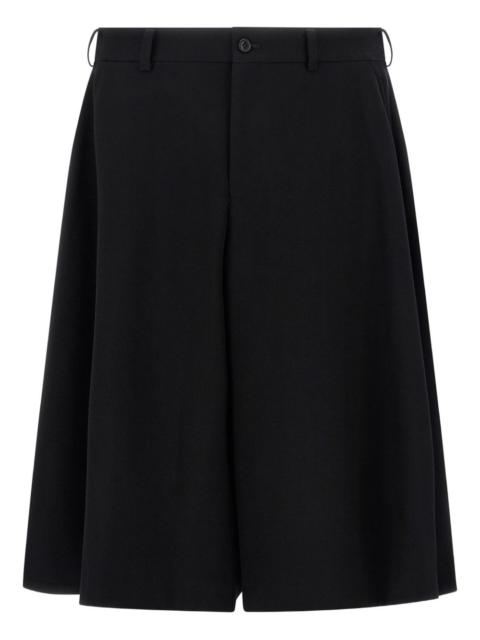 Comme des Garçons Homme Plus pleated wide-leg shorts