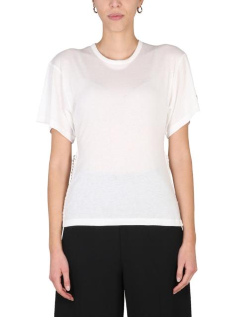 Stella McCartney Stella Mccartney Women T-Shirt With Chain Detail