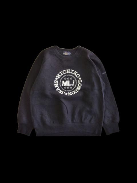 Other Designers Michiko Koshino - Steal🔥Michiko London Jeans Crewneck