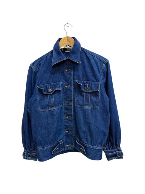 Other Designers Japanese Brand × Norma Kamali × Vintage - Norma Kamali Denim Bomber Jacket