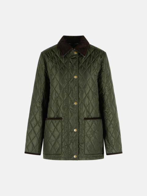 Burberry GREEN POLYAMIDE JACKET