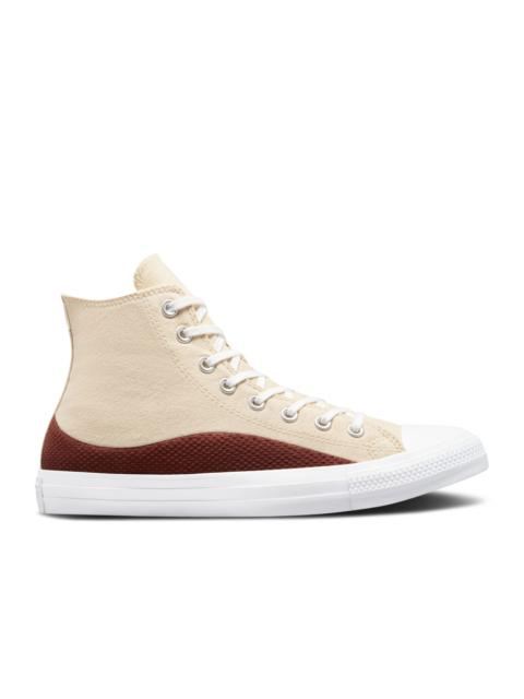 Converse CHUCK TAYLOR ALL STAR CRAFT MIX HIGH 'NATURAL RED OAK'