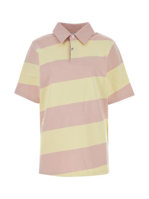 Burberry Embroidered cotton polo shirt