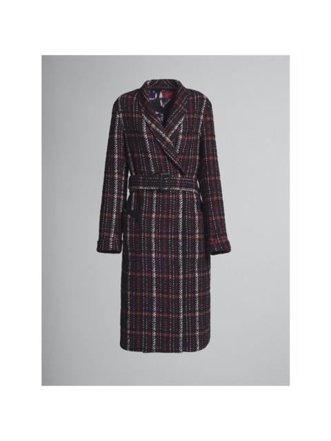 Marni Marni Women'S Plaid Belted Long Coat