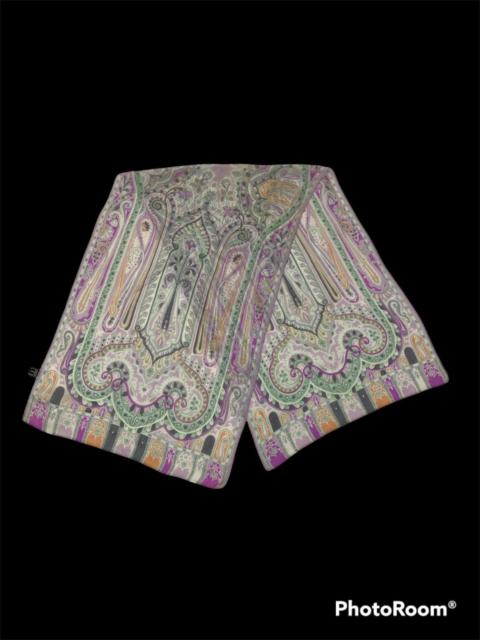 Etro PAISLEY ETRO SILK SCARF