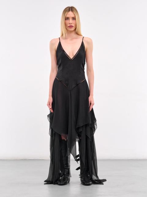 Asymmetric Maxi Dress