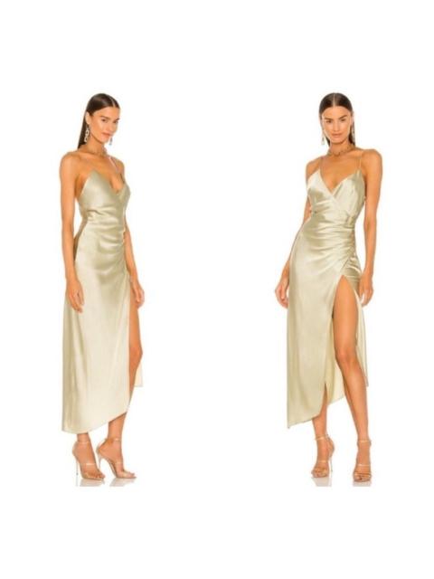 Other Designers NWT Ser.o.ya Emma Midi Silk Dress in
Sage Sz Small $395‎