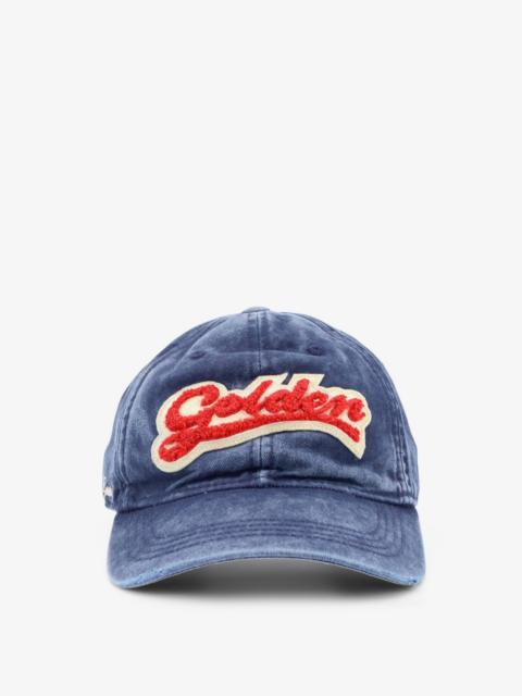 Golden Goose Golden Goose Cotton Hat Blue Men