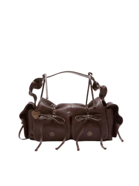 Acne Studios MULTIPOCKET GRAINED LEATHER BAG