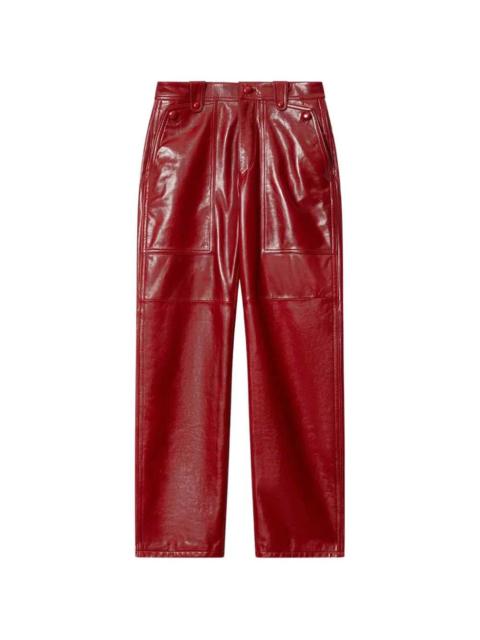 Isabel Marant Marant Women Valka Leather Trousers