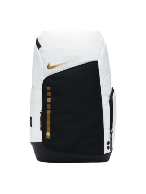Nike Nike Hoops Elite Backpack 32L 'White Black Gold' DX9786-100